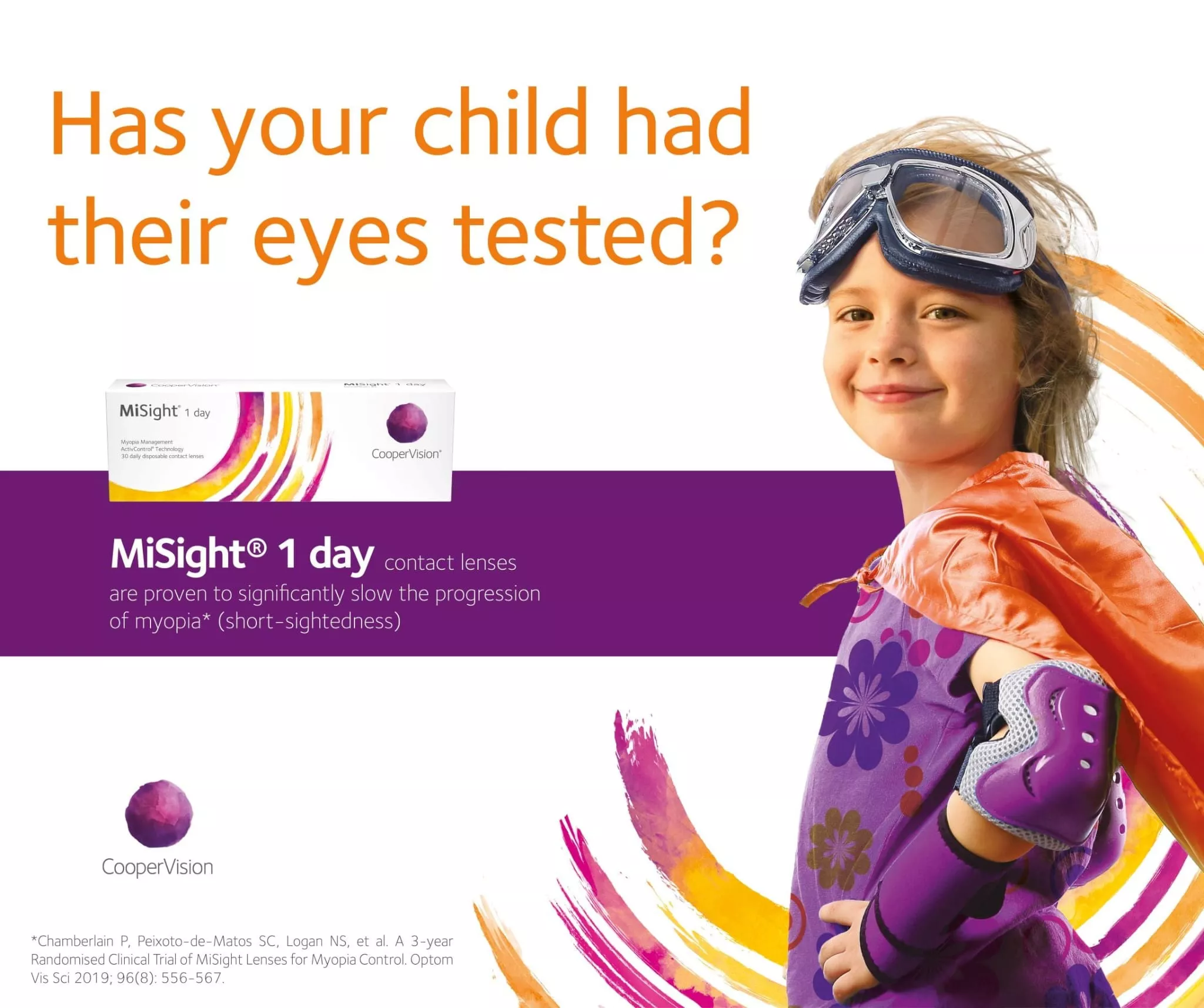 Misight Myopia Control Contact Lenses Clearsight Opiticians
